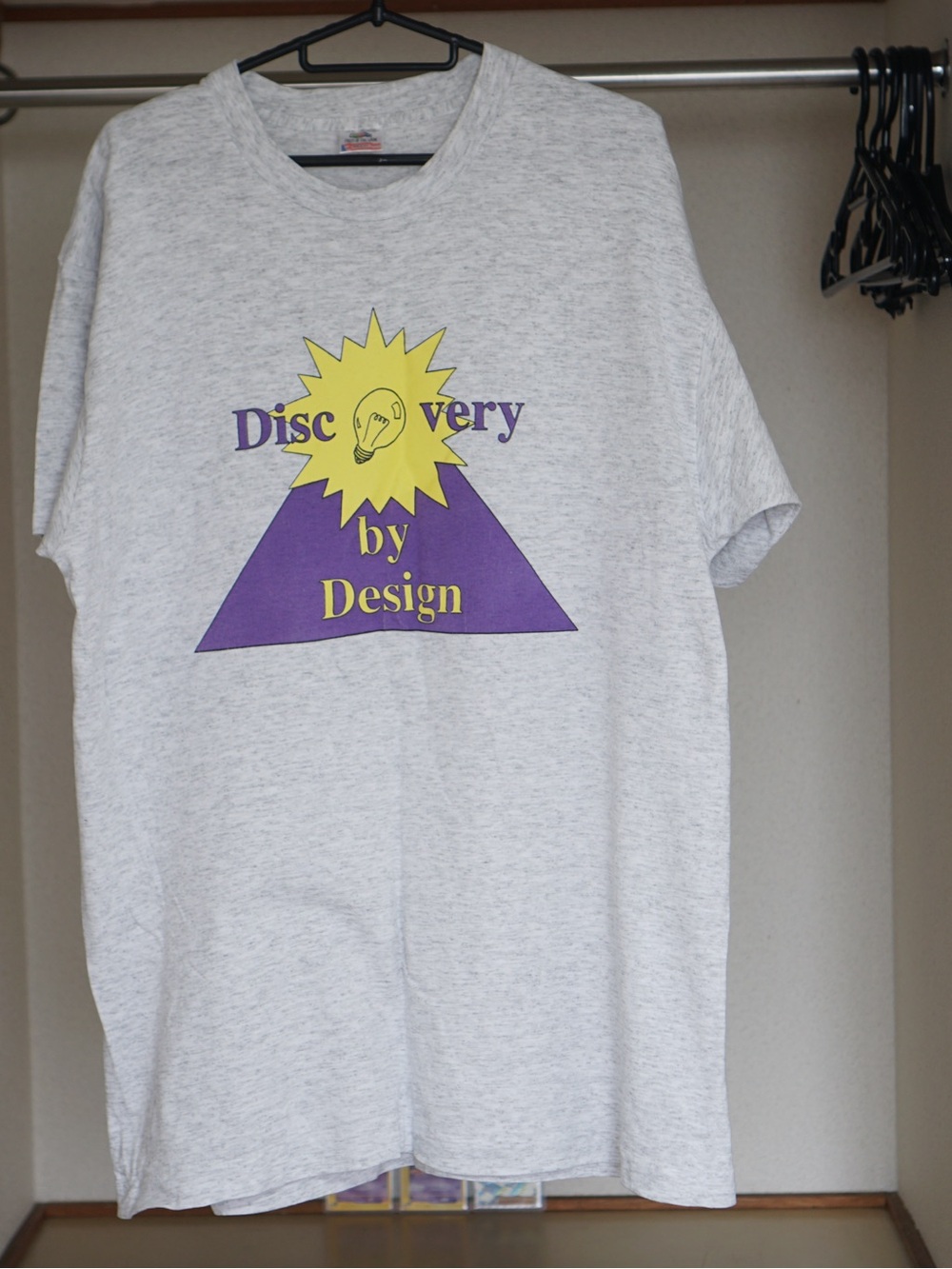 Vintage Vertex Pharma Fruit of the Loom Men's Light Gray Tee